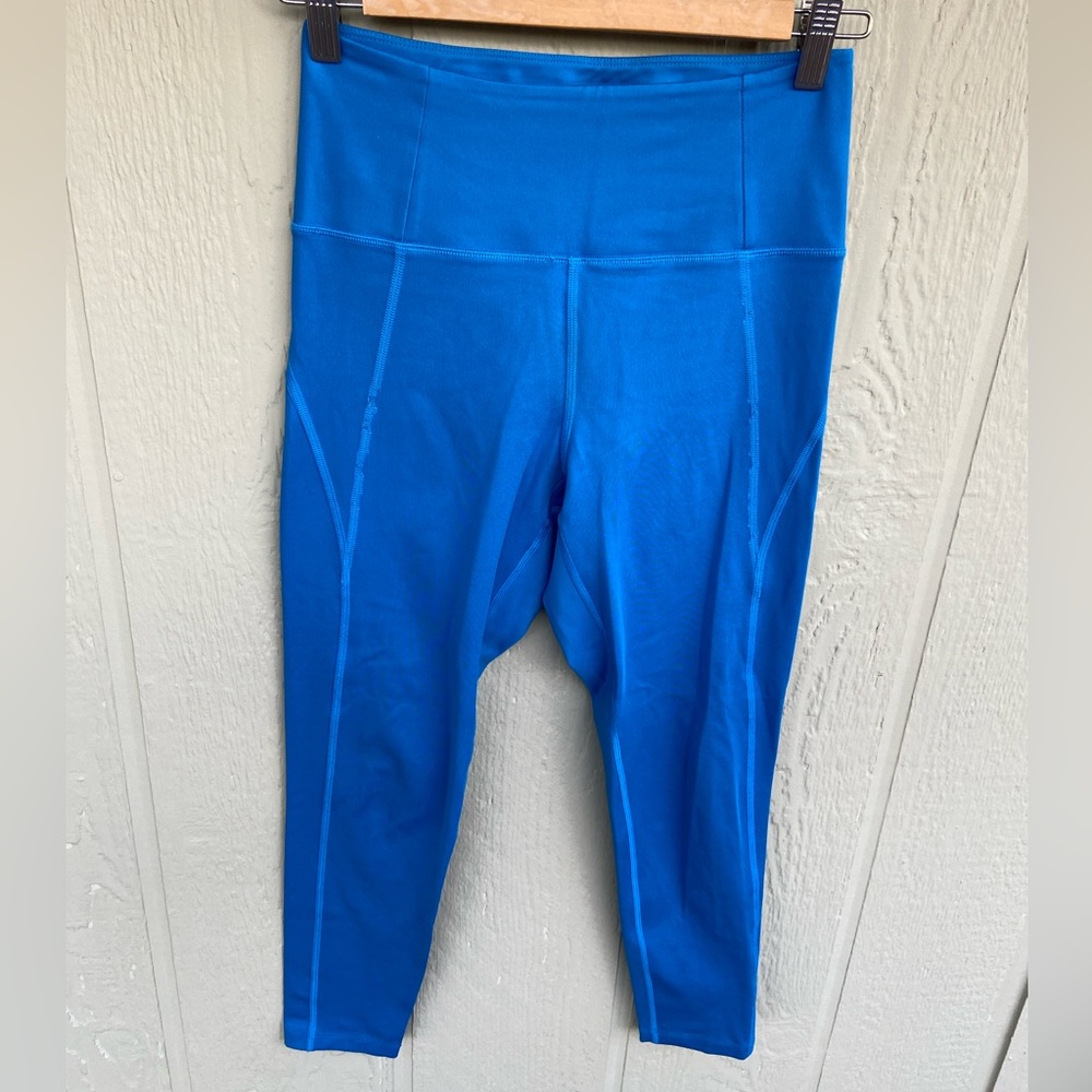 Girlfriend Collective Rare Lapis Royal blue Leggings 23.5” - Picture 7 of 11